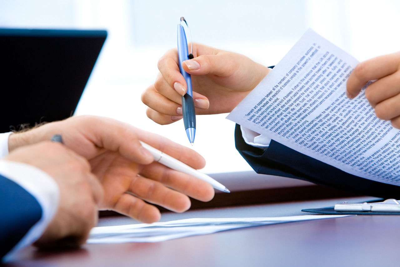 Paperwork suggesting regulation