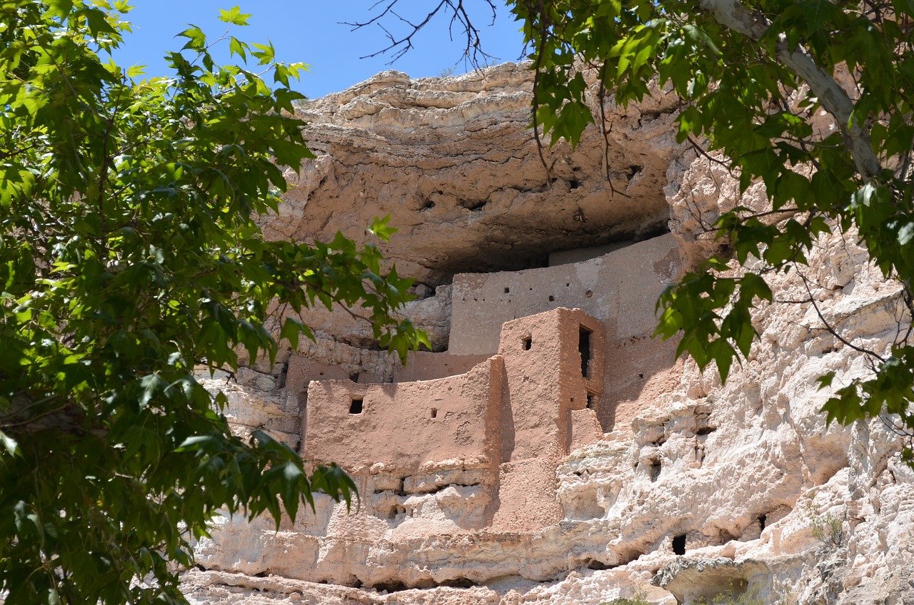 A historic pueblo ruin