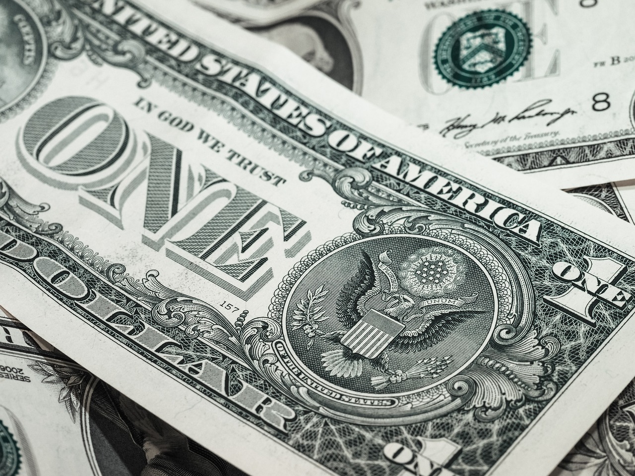 A picture of money