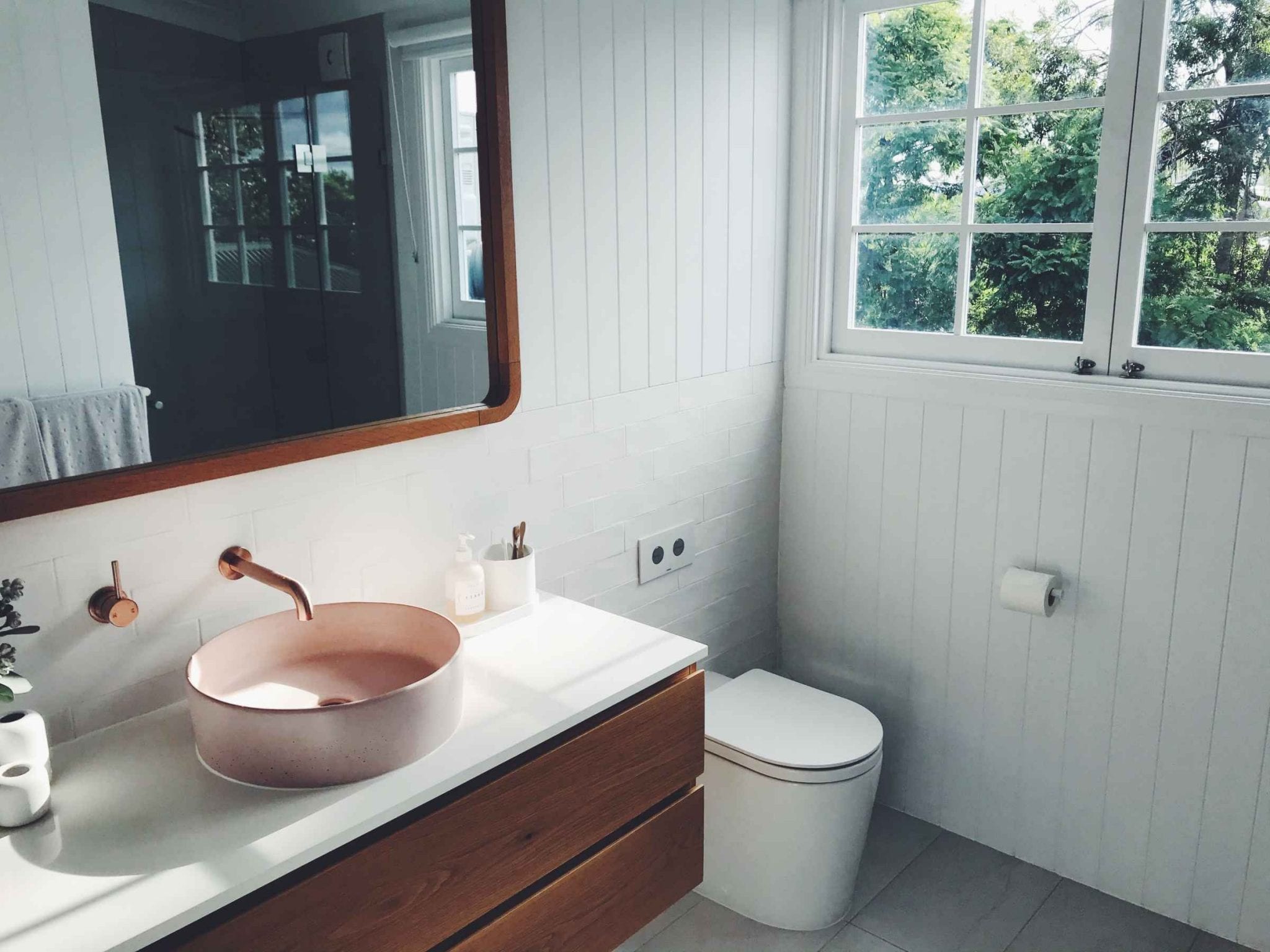 precious water is lost in bathrooms every day