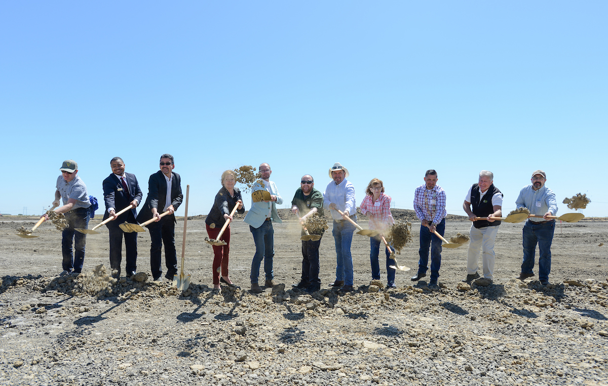 Lookout Slough Restoration Project groundbreaking