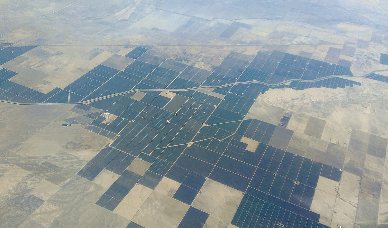 Irrigation in Kern County, CA