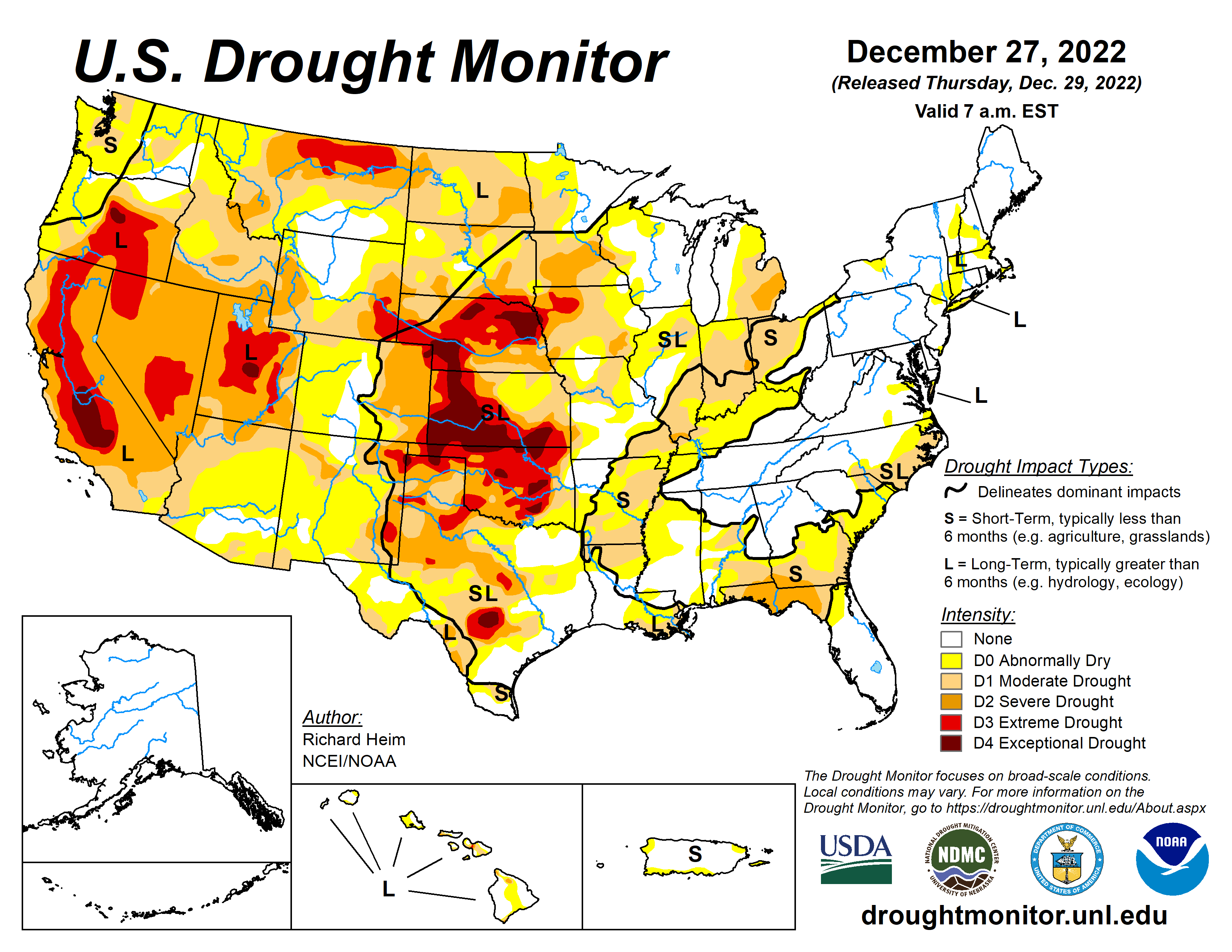 Drought map