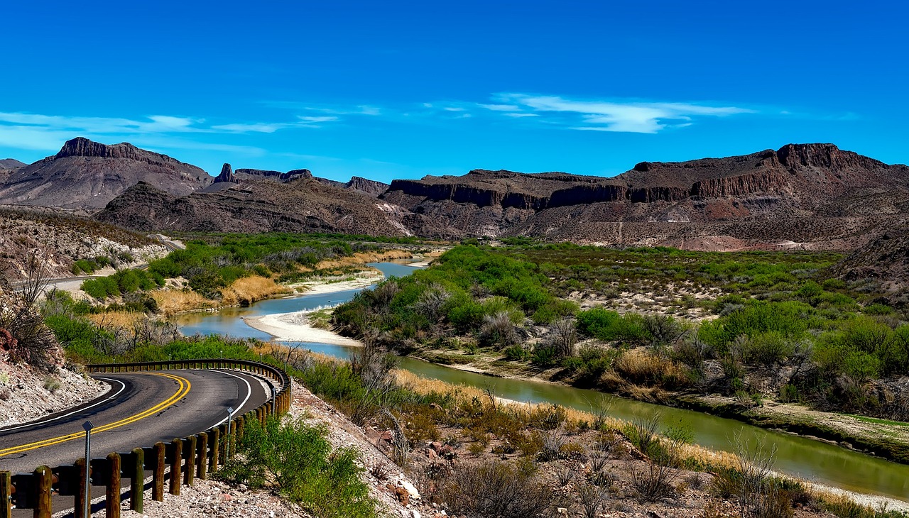 A picture of the Rio Grande