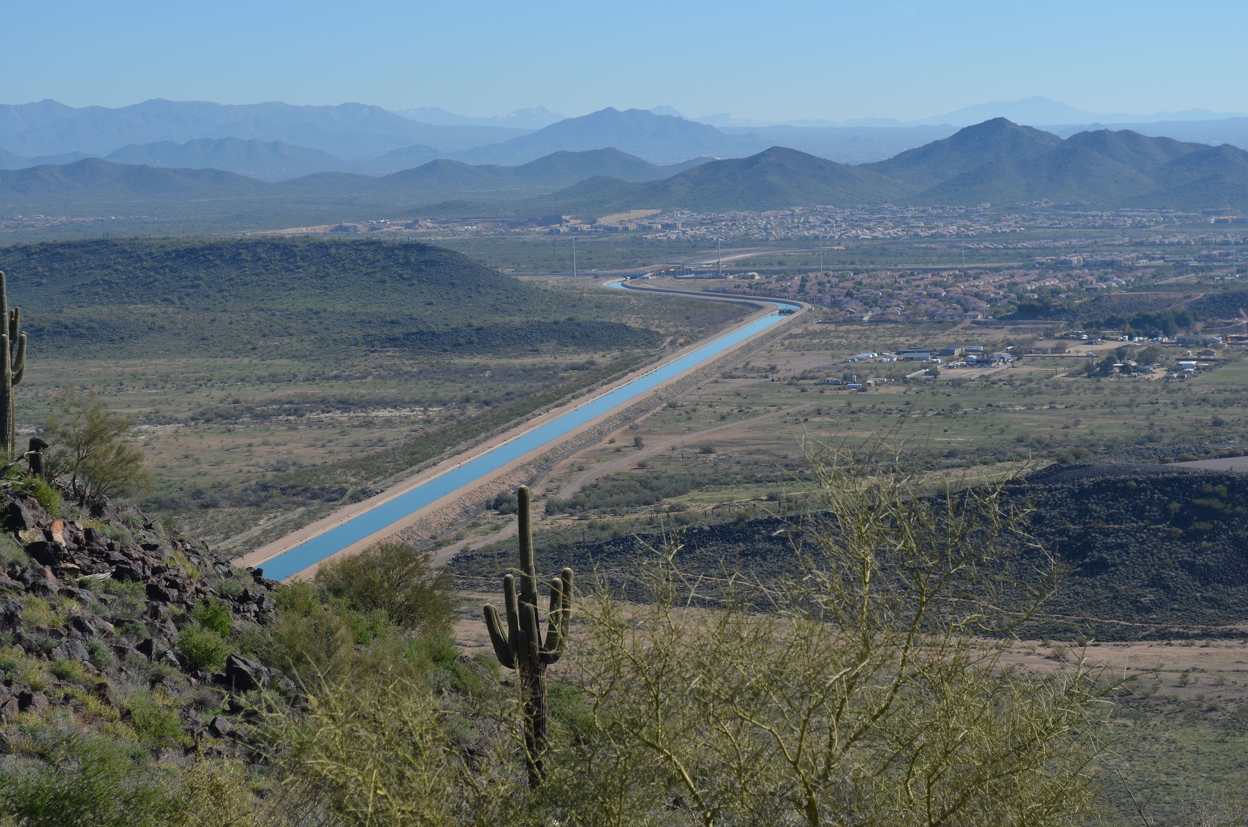 Central Arizona Project canal