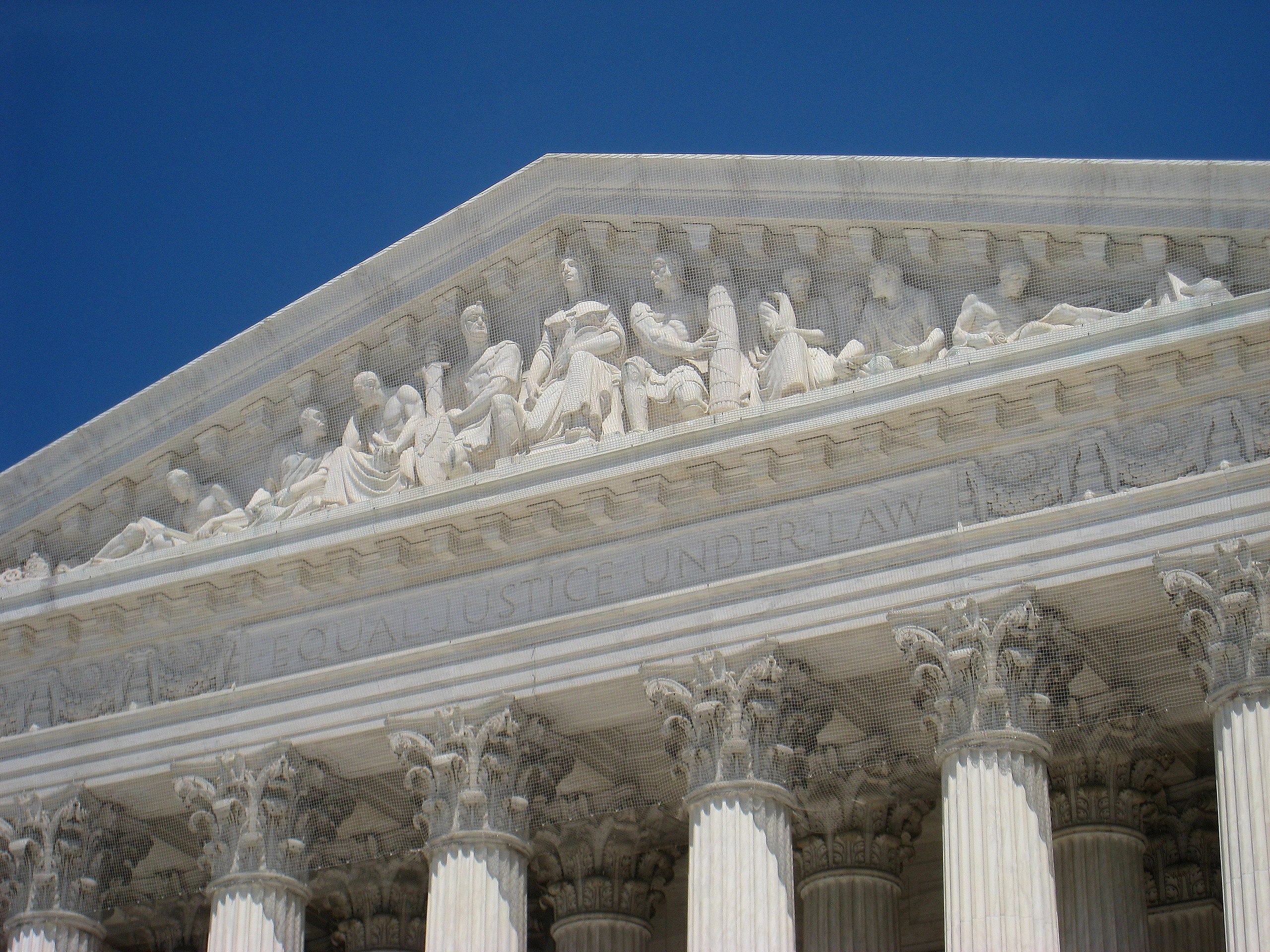 "Liberty Enthroned" by Robert Aitken, US Supreme Court, Washington, DC, USA.