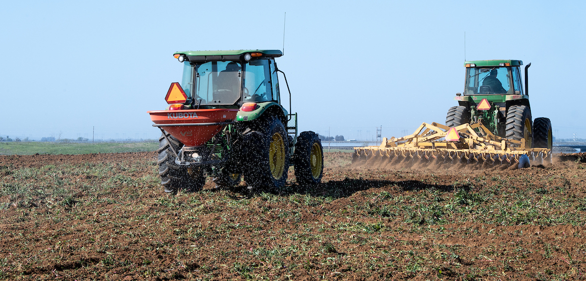 California DWR seed planting