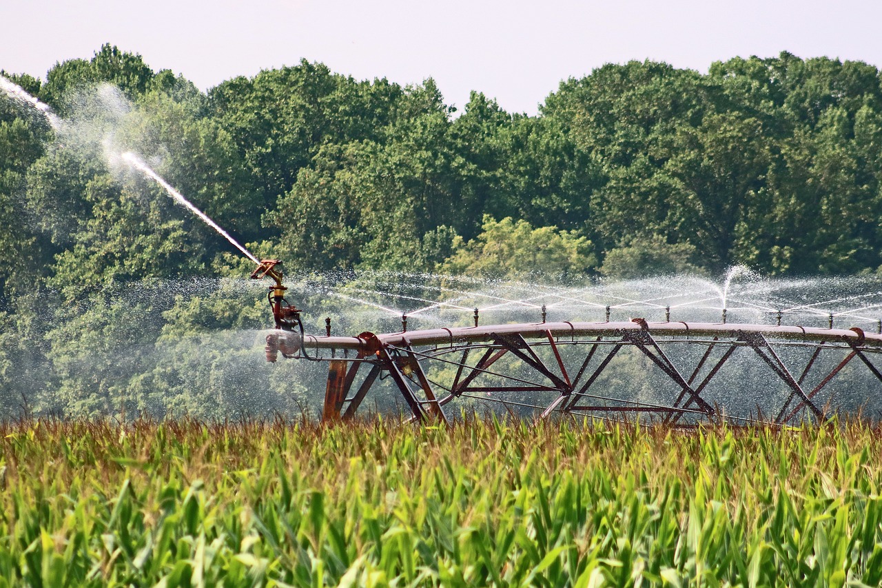 Generic image of commercial irrigation