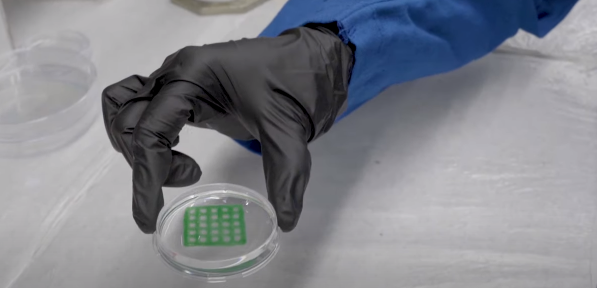 Screenshot of University of California invention