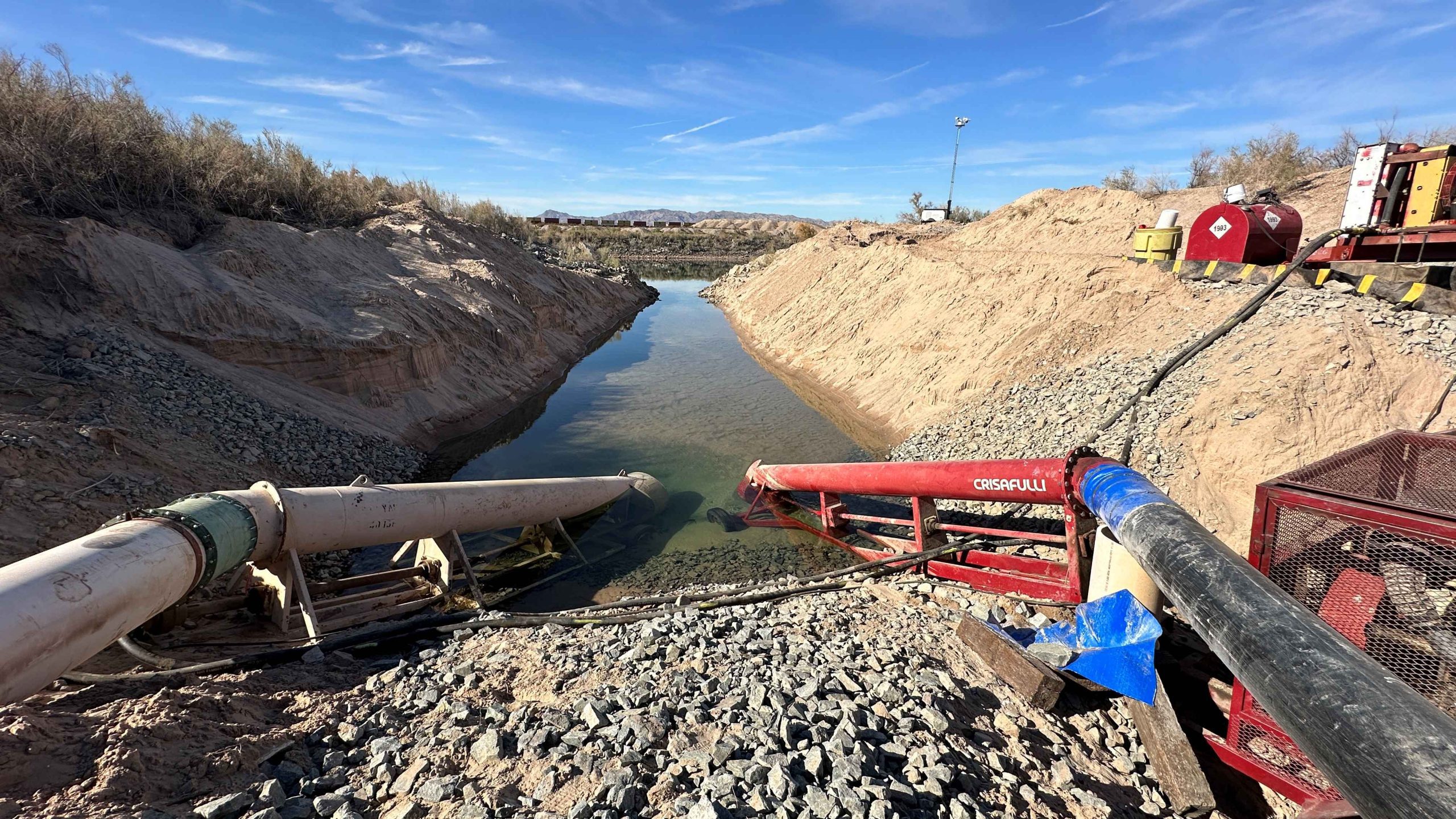 The Bureau of Reclamation is pumping at least 5,000 acre-feet of Colorado River water into Topock Marsh to replenish its declining levels.