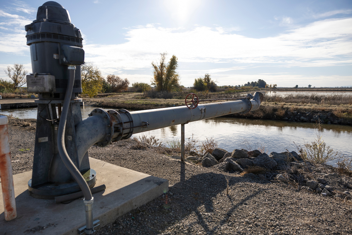 California groundwater well