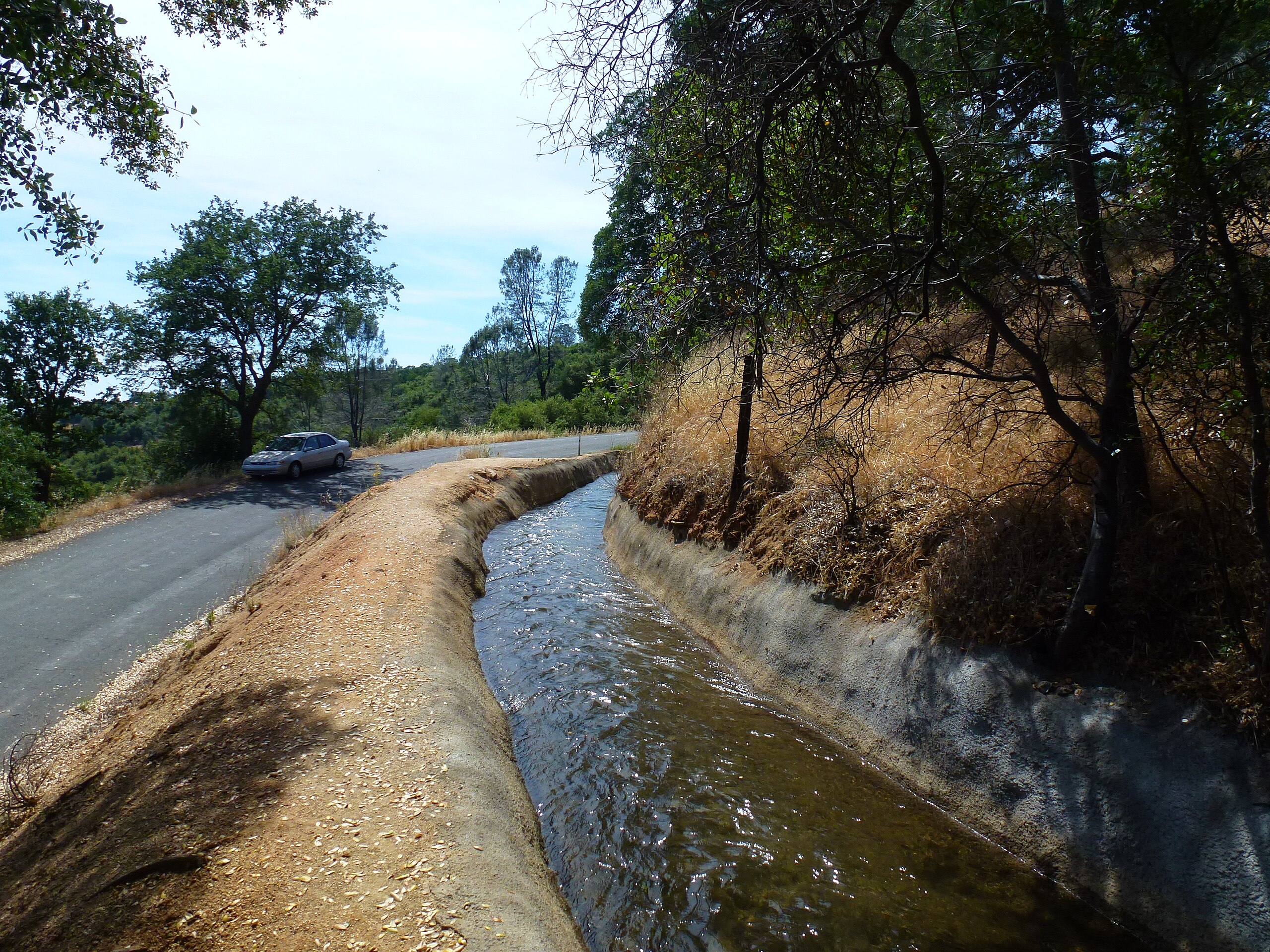 Nevada Irrigation District ditch