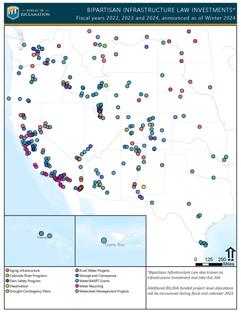 Map of Bipartisan Infrastructure Law Investments