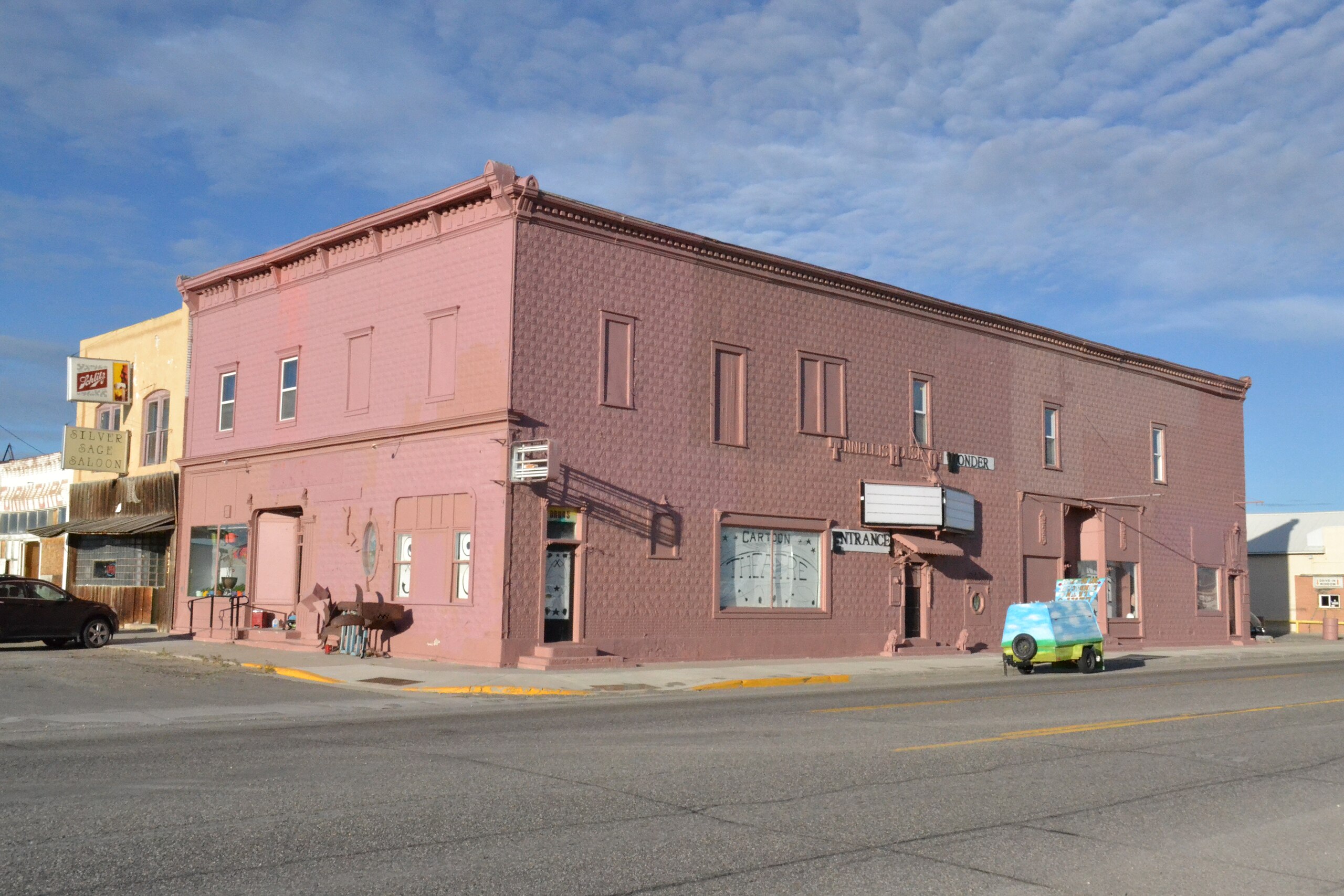 The old King company Building in Shoshoni, Wyoming