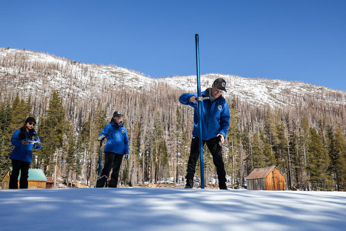 Measuring California's snowpack