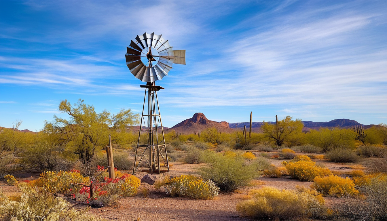 Arizona groundwater concept - AI generated image