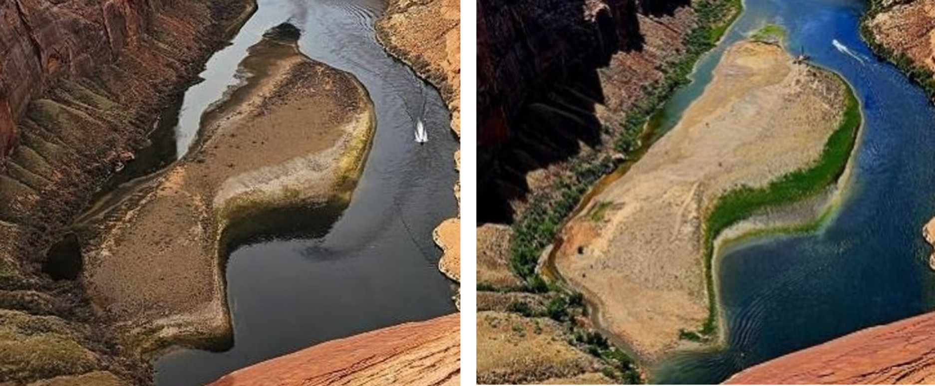 Reclamation reshapes slough near Glen Canyon Dam to block invasive fish and help protect native Colorado River species like the humpback chub.