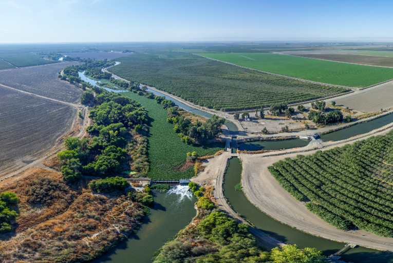 Sack Dam on the San Josquim