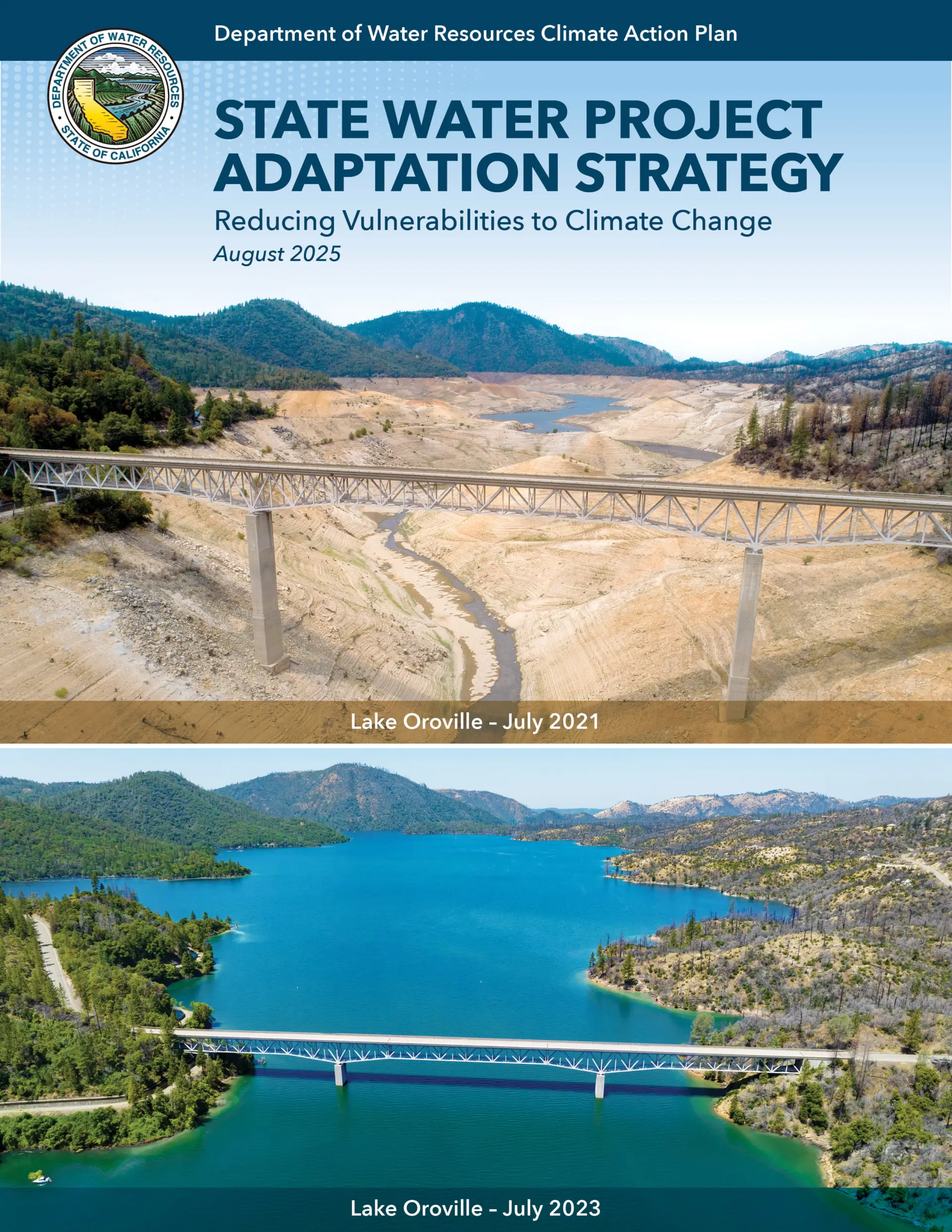 Cover of Report that includes Delta Project for climate plan
