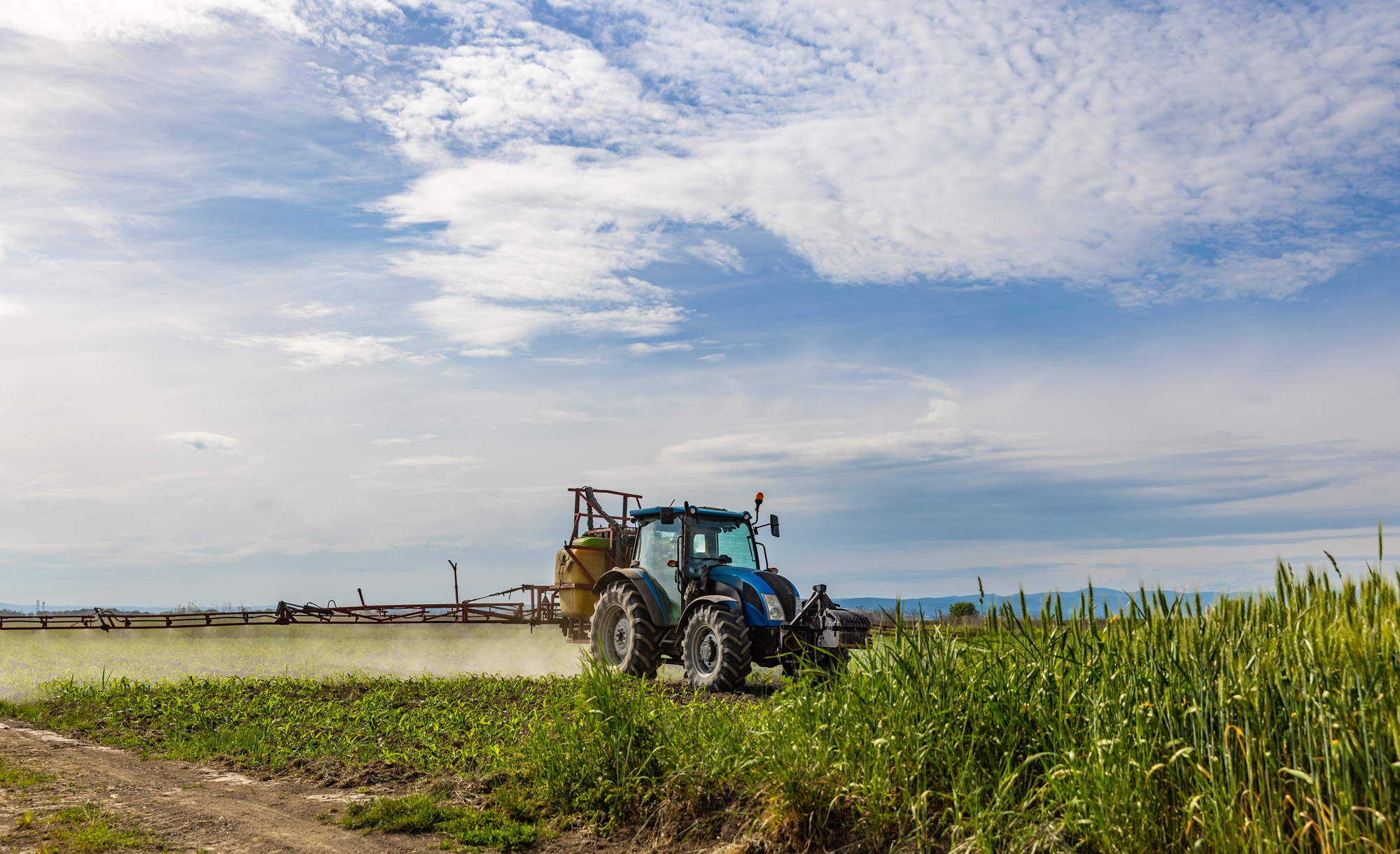 Crop spraying