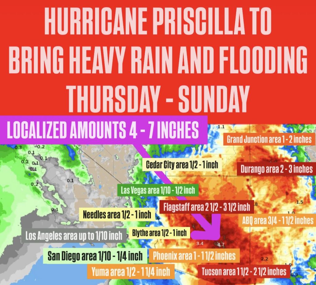 Excessive rainfall forecast by Meteorologist Chris Nunley