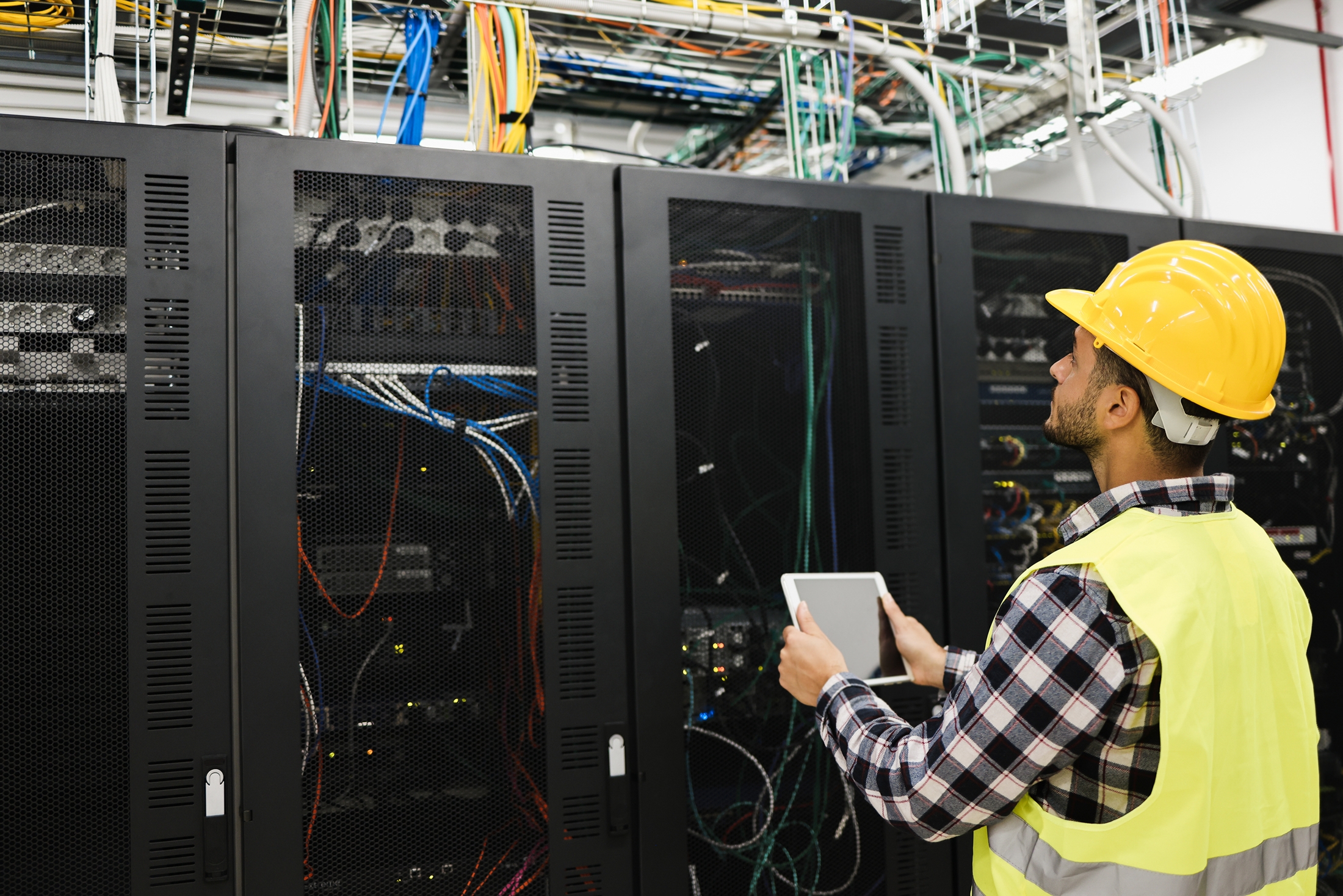 AI datacenter under construction