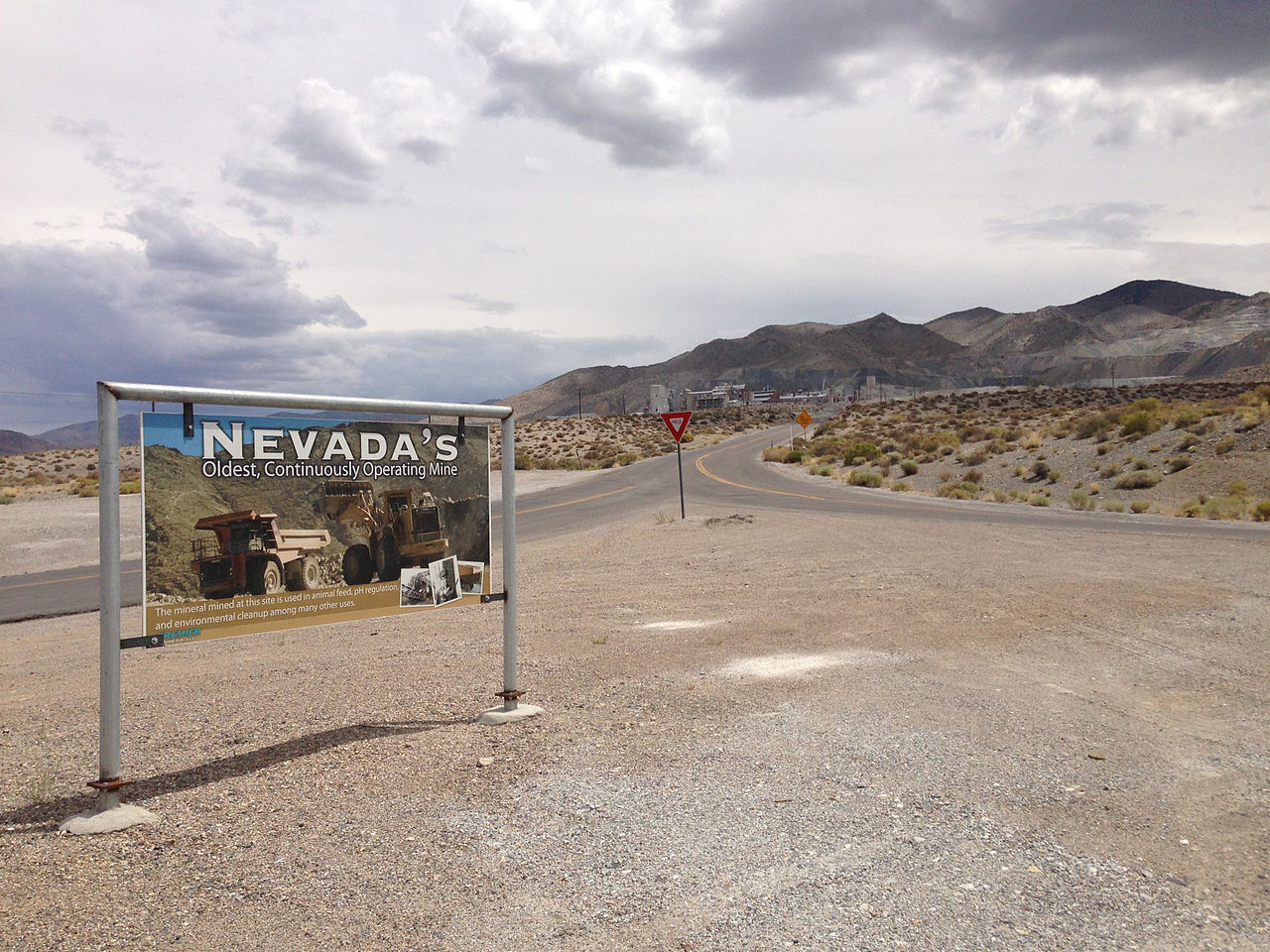 A mine near Gabbs, Nevada