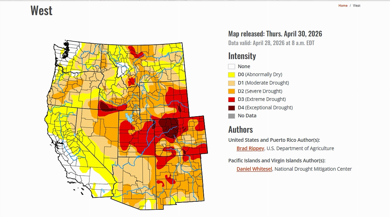 Drought Monitor Map