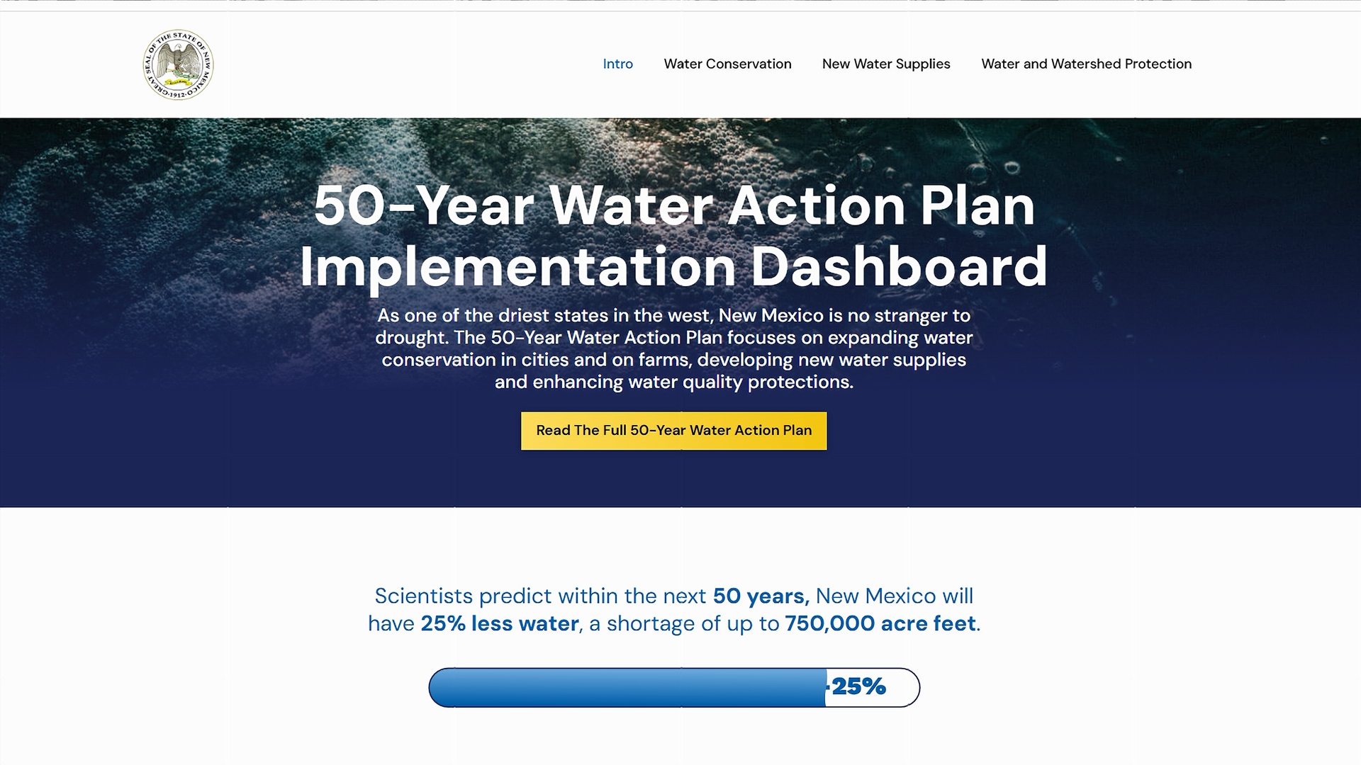 New Mexico's new water dashboard