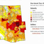 U.S. Drought Monitor map from May 7