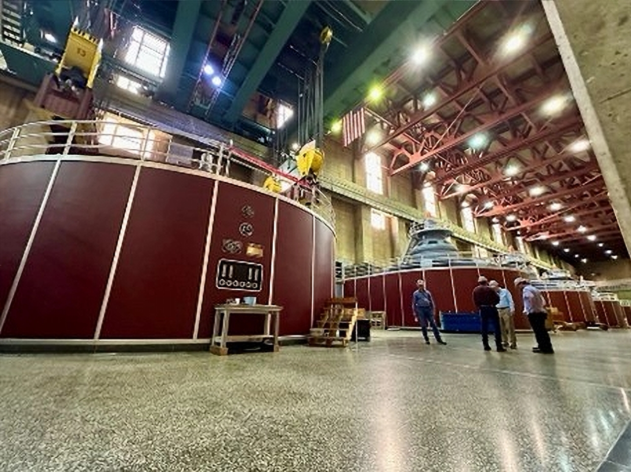 Hoover Dam operations, via Bureau of Reclamation