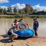 River cleanup near Moab in 2024