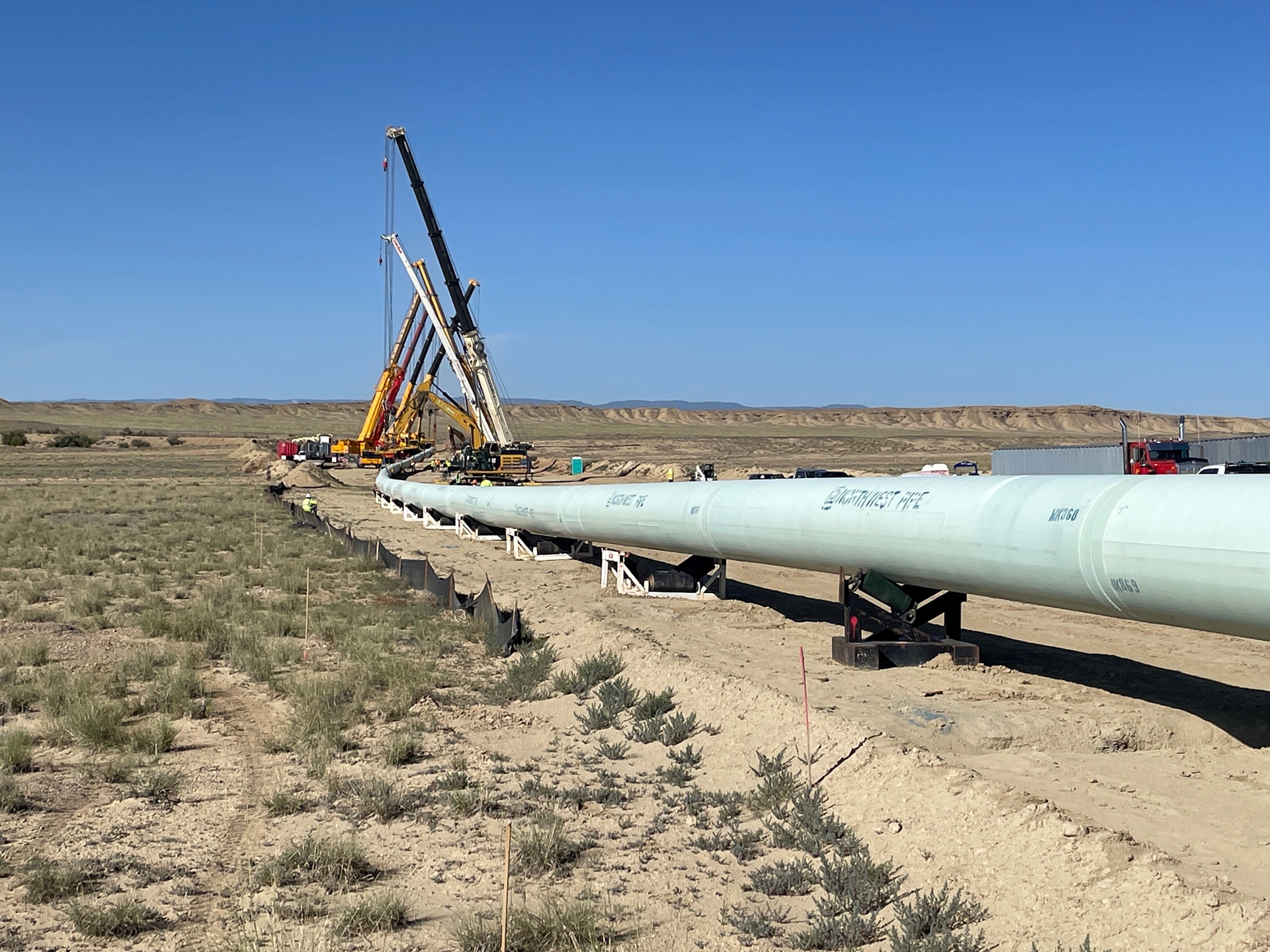 Pipeline installation for the Navajo-Gallup water supply project (Reclamation)