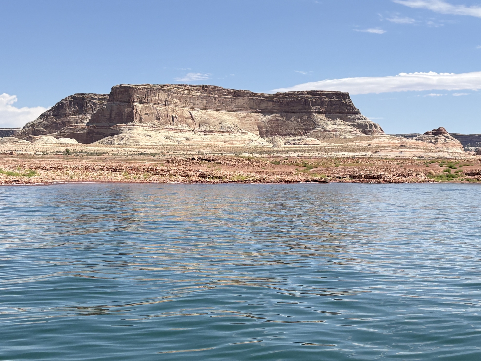 Low water levels at Lake Power via Reclamation
