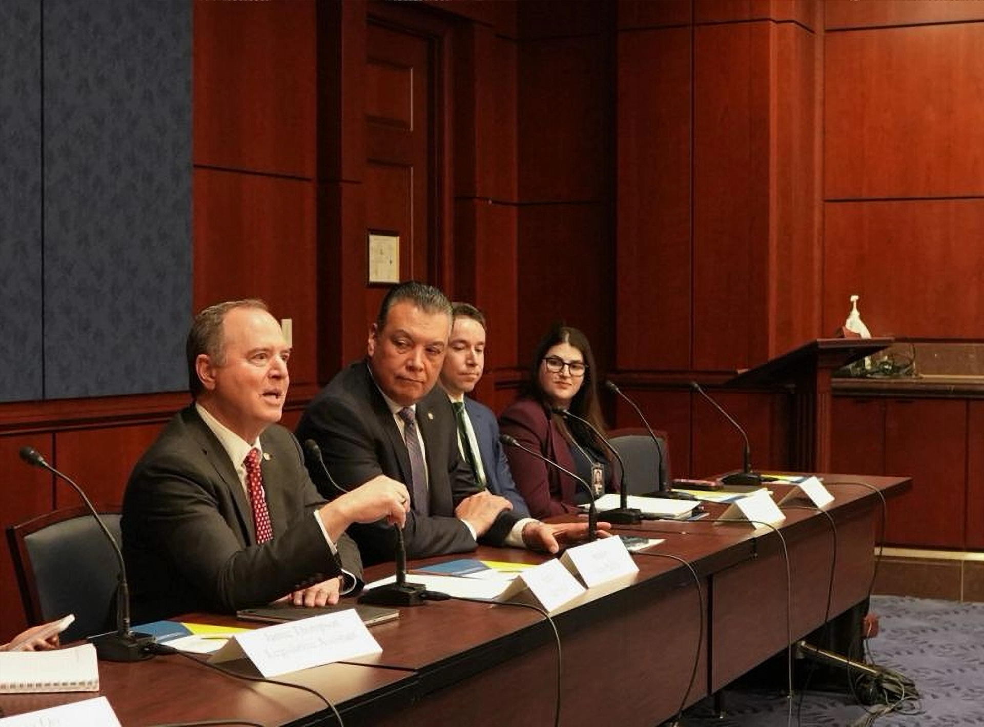Senators Schiff and Padilla