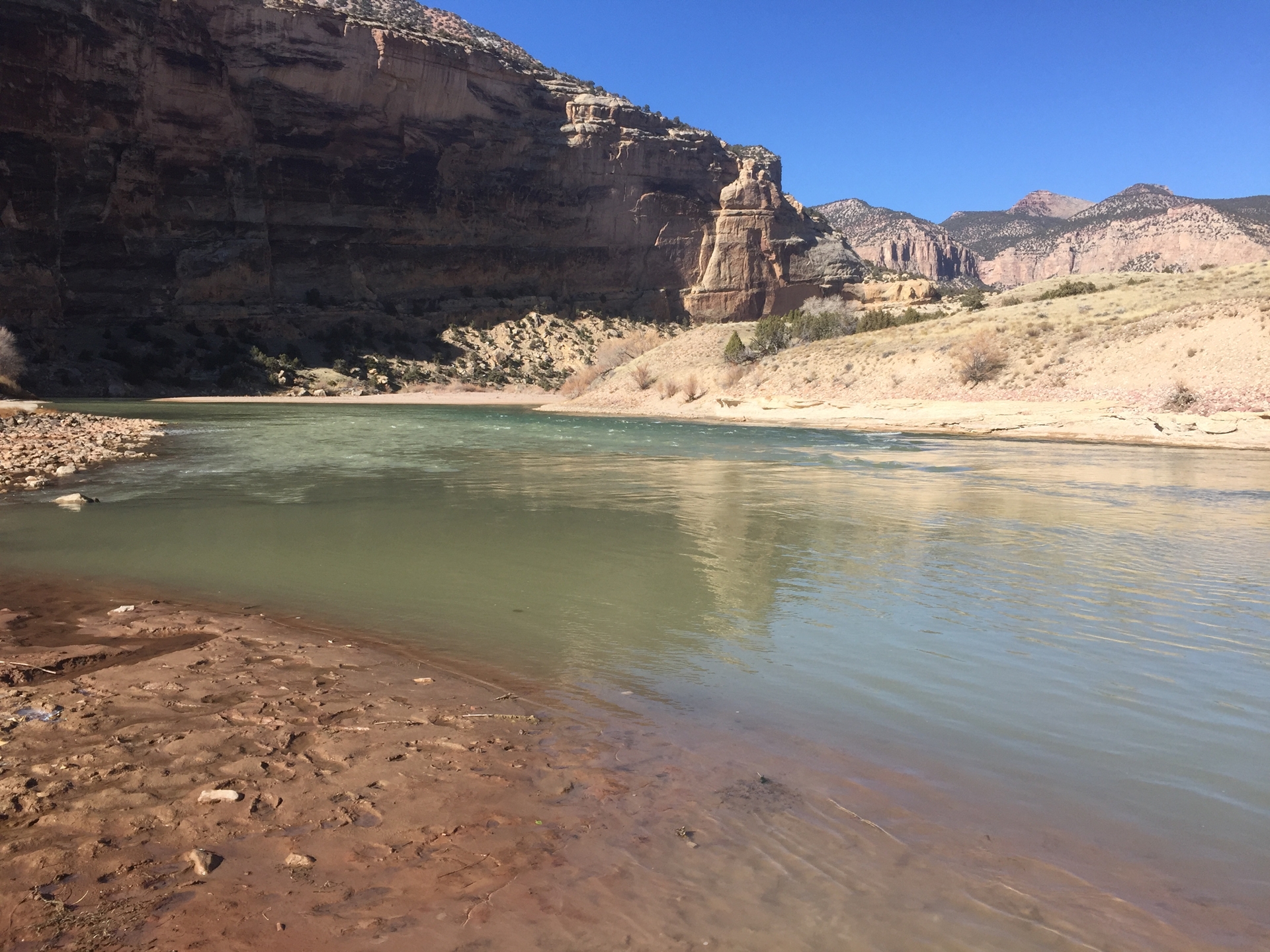 Confluence of Yampa and Green Rivers, Dinosaur Monument