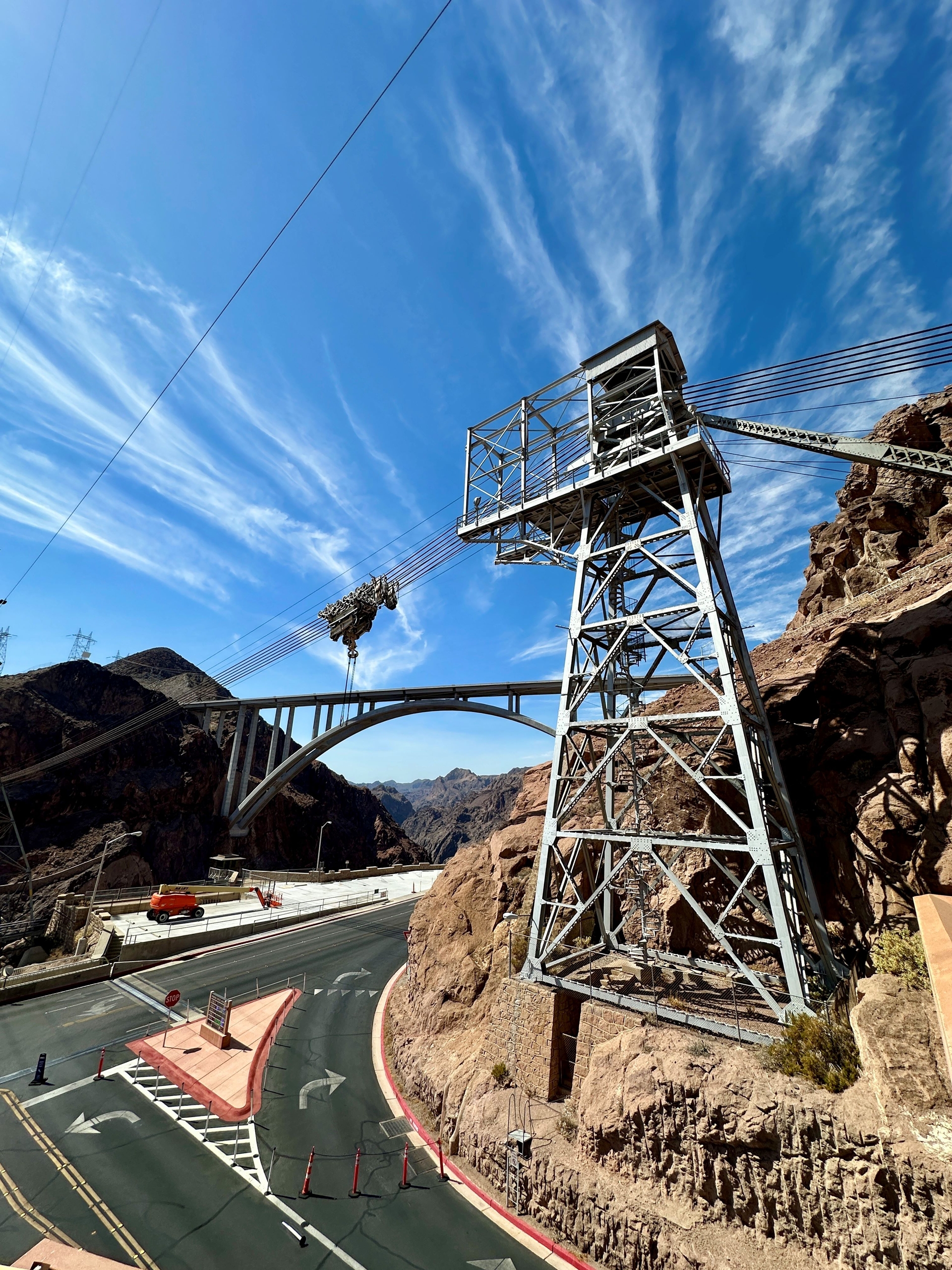 Hoover Dam cableway