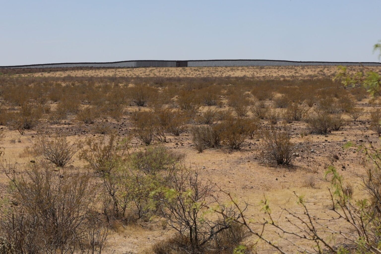 New Mexico border wall, illegal wells