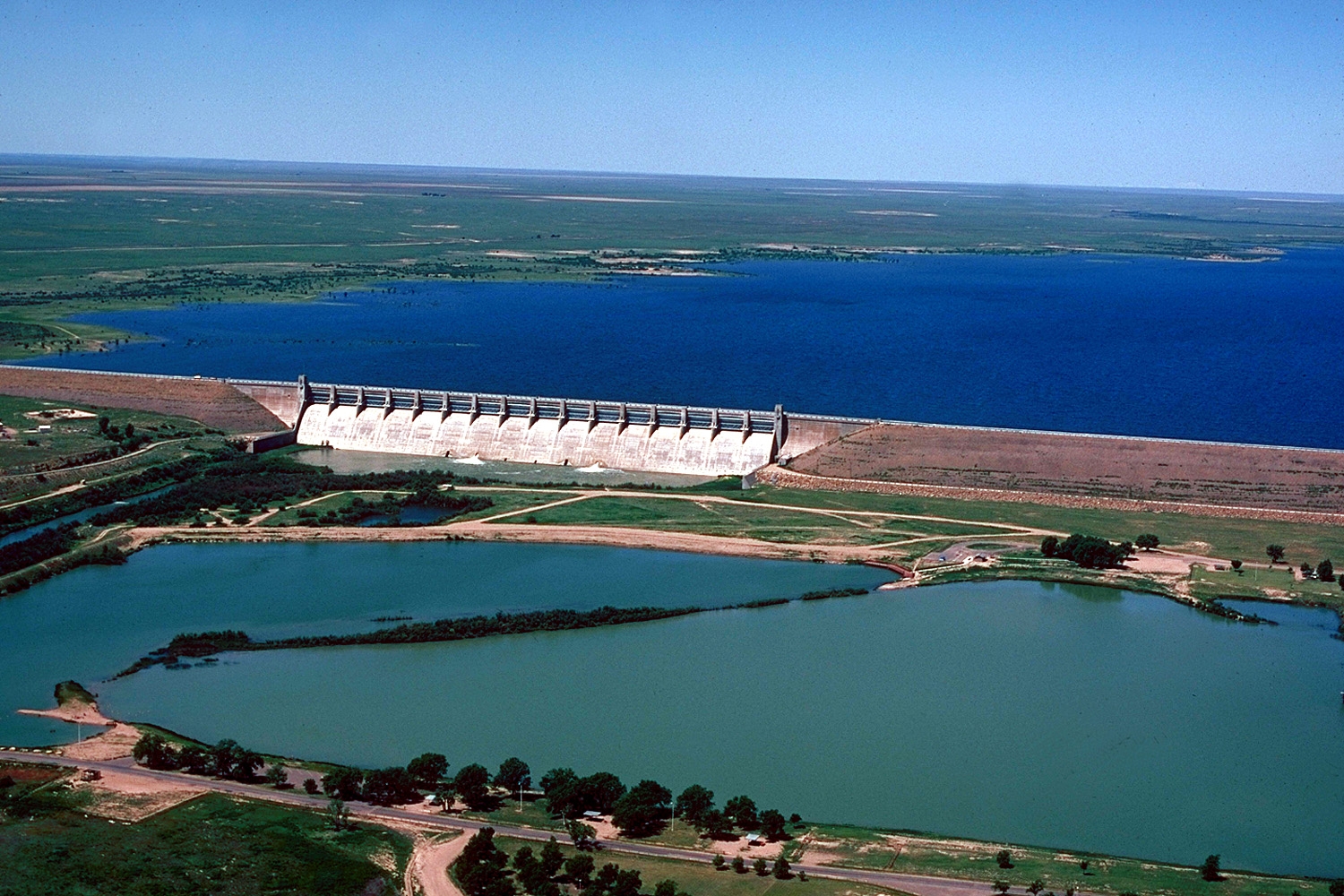 John Martin Dam and Reservoir - contaminated Arkansas River water will arrive here