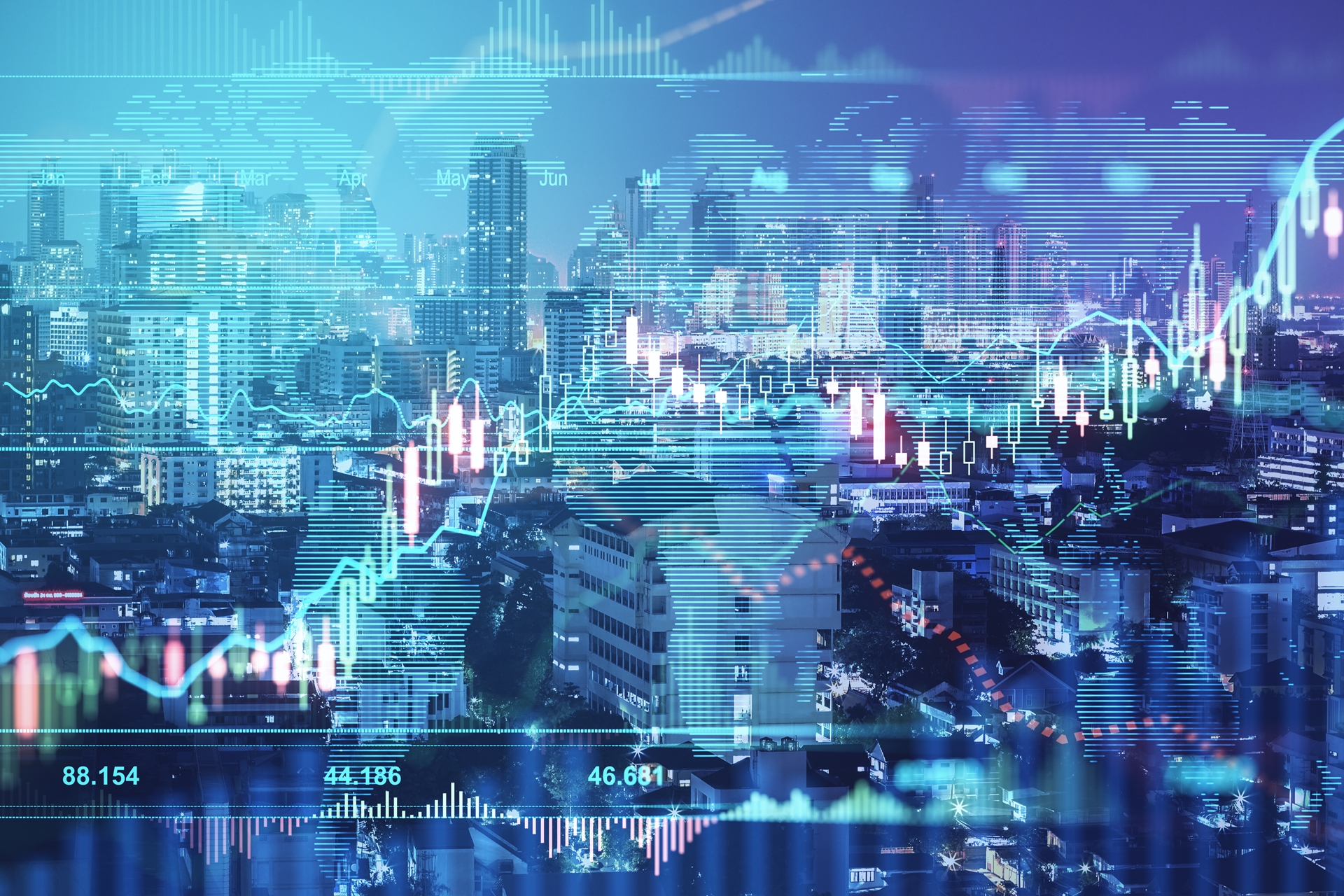 concept image of business and economy
