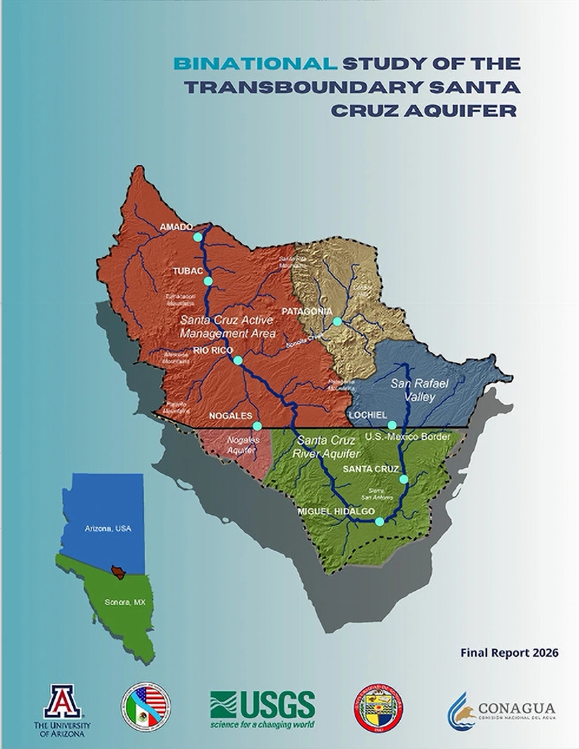 Santa Cruz Aquifer Binational Study, report cover