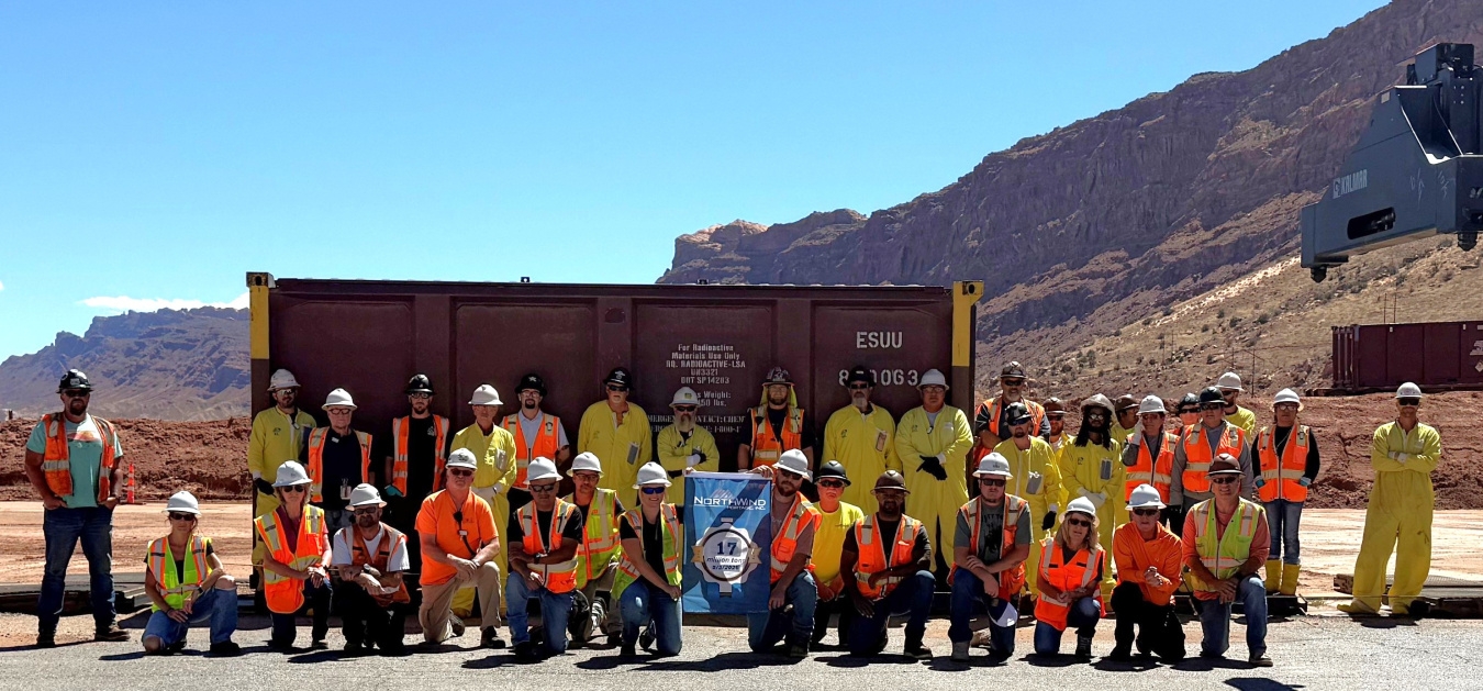 Department of Energy photo of uranium cleanup near Moab