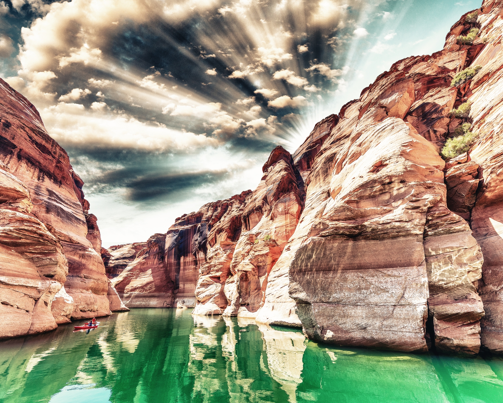 Lake Powell's Antelope Canyon